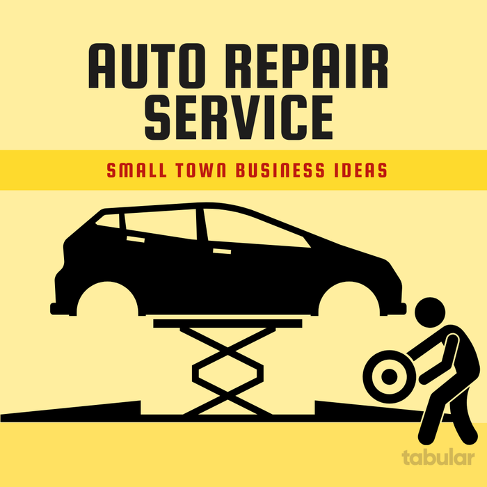 Small town business ideas: mechanic.